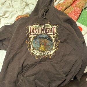 Brown Morgan wallen Graphic Hoodie